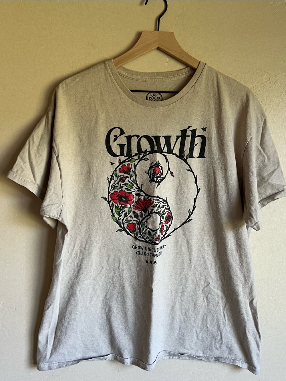 Growth Graphic Tee - Cream Men's Shirt